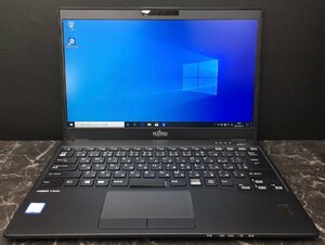 1円～ ■ジャンク 富士通 LIFEBOOK U939/B / 第8世代 / Core i5 8365U 1.60GHz / メモリ 8GB / SSD 256GB / 13.3型 / OS有り / BIOS起動可