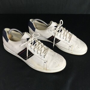 Paul Smith/ポールスミス☆本革/レザーシューズ/スニーカー【UK7/25.5-26.0/白/white】sneakers/Shoes/trainers/boots/dress◇bQ-404