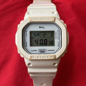 ☆★即決有★☆限定 マーガレットハウエル G-SHOCK WHT 白色 DW-5600 スピード G-SHOCK カシオ腕時計CASIO MARGARET HOWELL Gショック★☆