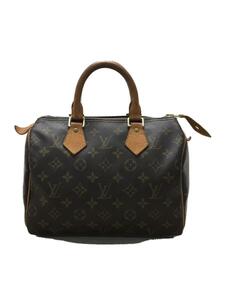 LOUIS VUITTON◆1)スピーディ25_モノグラム・キャンバス_BRW/PVC/BRW/モノグラム