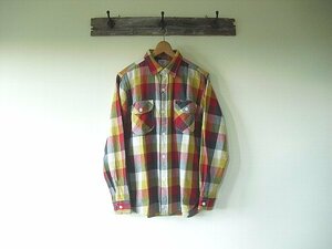 Lee FLANNEL WORK SHIRTS　LTO546-409　リー　ネルシャツ　M　ミディアムウェイト　肉厚　起毛　ワークシャツ　絶版　デッドストック　新品