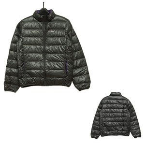 ☆FILA フィラ レディース ダウンブルゾン FL1185-charcoal-M☆チャコール サイズM 