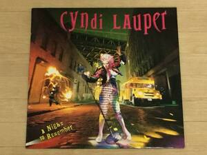 Cyndi Lauper - A Night To Remember LP シンディ・ローパー