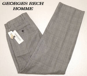 新品/GEORGES RECH HOMME（ジョルジュ レッシュ オム）/ウール100％/スラックス/W32