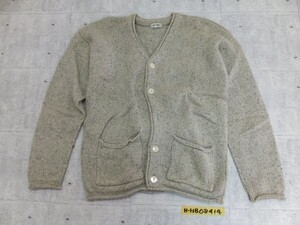 BEAMS ビームス シルク混 ポケット付き ニット Vネック カーディガン カジュアル 合わせやすい 羽織り トップス キレイめ キレカジ