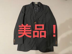 【美品】COMME des GARCONS HOMME PLUS コムデギャルソンオムプリュス【PS-J067 AD2019】ポリエステル縮絨加工 4B ジャケット Sサイズ