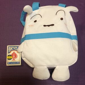 送料最安 300円 新品 未使用 未開封 即決 クレヨンしんちゃん 保温保冷 マルチキャラバッグ シロ