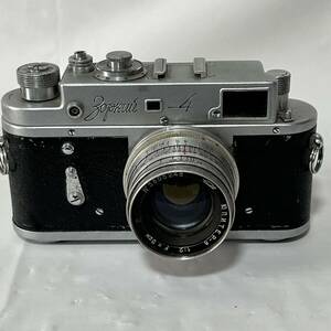 Zorki-4 / Jupitor-8 1:2 F=5cm ゾルキー4 フィルムカメラ　レトロカメラ　ロシアカメラ　動作未確認　ジャンク