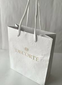 DECORTE コスメデコルテ　ショップバック　紙袋　高級コスメ