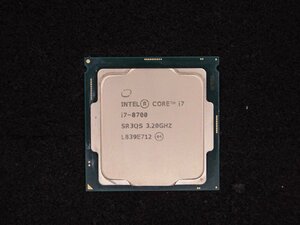 【T760】CPU★Core i7-8700 3.20GHz