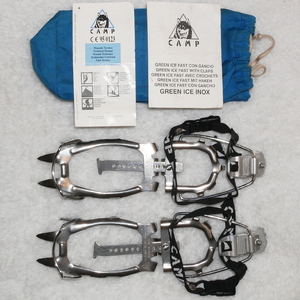 CAMP ステンレス製 12本爪アイゼン CAMP GREEN ICE INOX Crampons