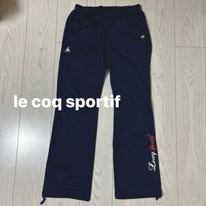 le coq sportif ルコックスポルティフ ジャージ 長ズボン ネイビー サイズ：M THF-70