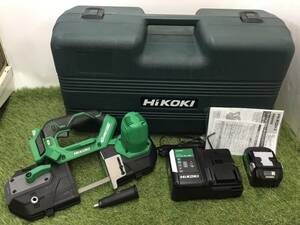 【中古品 美品】★HiKOKI (ハイコーキ) コードレスロータリバンドソー マルチボルトシリーズ CB18DBL(S)(LXPK) ITCJ3S7UY37O