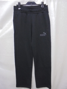 【KCM】Z-puma-134-L★展示品【PUMA/プーマ】レディース　スウェットパンツ　裏毛　584984-01　ブラック　サイズ L