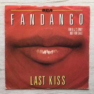 FANDANGO LAST KISS US盤 PROMO JOE LYNN TURNER