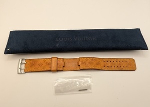 ルイヴィトン / LOUIS VUITTON　タンブールベルト　モノグラム　レザー　腕時計ベルト　中古・現状　管理№ 7550 