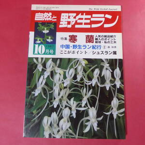 YN4-241219☆自然と野生ラン 1987年10月号　ウチョウラン 寒蘭 エビネ 大文字草 ※ 園芸JAPAN