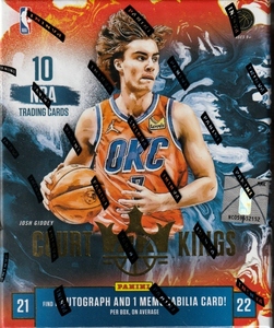 NBA 2021-22 PANINI COURT KINGS BASKETBALL HOBBY シュリンク付き未開封ボックス