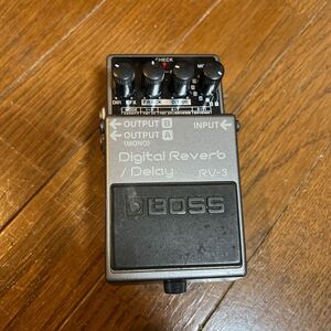 中古/保管品【BOSS】デジタルリバーヴ・ディレイ/RV-3