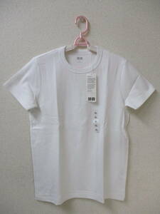 ユニクロ　ＷＯＭＥＮ　クルーネックＴ（半袖）　Ｗｈｉｔｅ　ＸＬ　バスト９２－９８ｃｍ　435193