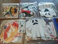 ハロウィン  装飾 ガーランド 5点セット 飾り付け パーテイー