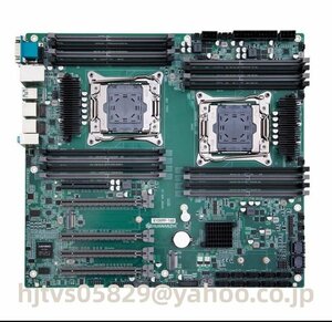 HUANANZHI X10X99-16D マザーボード Intel C612 LGA 2011-V3 E-ATX メモリ最大1024G対応 保証あり　