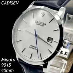 CADISEN ホワイトダイヤル Miyota 9015 ハイビート