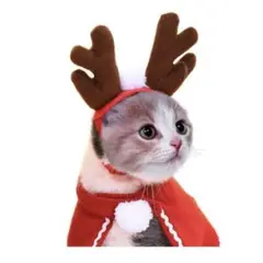 ペット アクセサリー 服 クリスマス コスプレ トナカイ マント 犬 猫