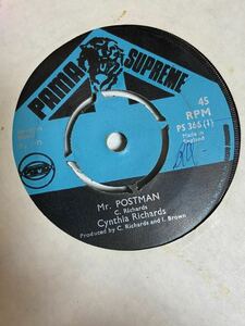 EARLY REGGAE/// MR. POSTMAN - CYNTHIA RICHARDS, PAMA SUPREME UK ORIG SOULFUL