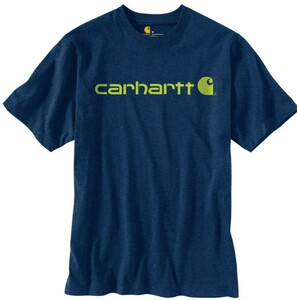 【M】Carhartt カーハート 半袖Tシャツ K195 コバルトブルーヘザー