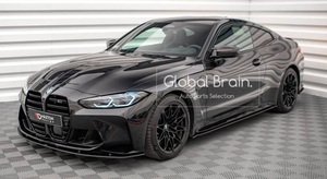 BMW M4 G82 サイド スカート カバー スポイラー/サイド スプリッタ― エプロン ディフューザー レーシング