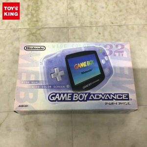 1円〜 欠品 GBA ゲームボーイアドバンス AGB-001 本体 ミルキーブルー