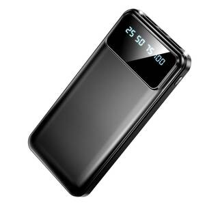 【訳あり】大容量モバイルバッテリー 40000mAh 急速充電 スマホ充電器 2台同時充電 LCD残量表示 スマホ充電器 携帯充電器 LEDライト(H87)