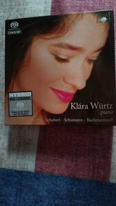 Klara Wurtz Piano, Morzart-Schumann-Rachmainoff. 紙ジャケ　5枚セット