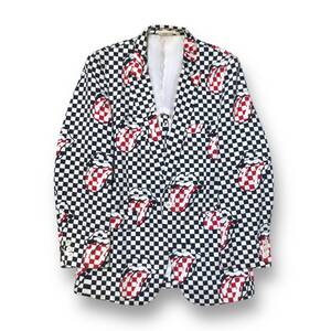 06ss COMME des GARCONS HOMME PLUS Rolling Stones Checker Jacket ローリングストーンズジャケット コムデギャルソン オムプリュス