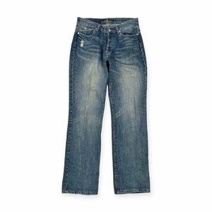 USA製◆SEVEN FOR ALL MANKIND セブンフォーオールマンカインド ダメージ加工 デニム パンツ ジーンズ サイズ 31 /ボタンフライ/アメリカ製