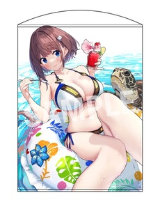 ぼに～/B2Wスエードタペストリー/-夏色- 麗 by Melonbooks Girls Collection 2021 summer/一夜ちゃん/仔馬牧場