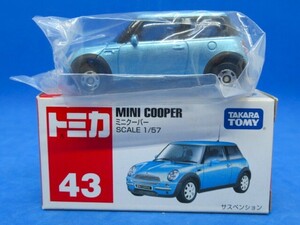 トミカ TOMICA No.43 ミニクーパー SCALE 1/57★送料無料★