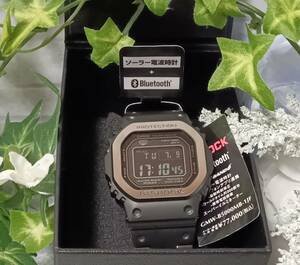 新品 未使用 G-SHOCK「5000 SERIES」FULLMETAL【GMW-B5000MB-1JF】タフソーラー・電波受信機能(MULTIBAND6)・スマートフォンリンク