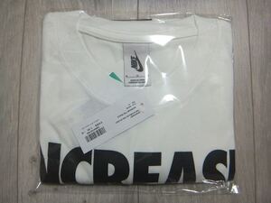 新品未開封 STUSSY × NIKE INCREASE THE PEACE TEE WHITE XL☆ナイキ ステューシー 白