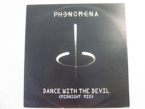 【 12inch 】Phenomena フェノメナ / Dance With The Devil - Midnight Mix - Glenn hughes - Cozy Powell - Mel Gally -