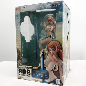 【中古】訳有 メガハウス ONE PIECE ワンピース P.O.P LIMITED EDITION ナミ NEW Ver.[240017560611]