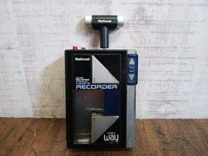 希少　National　ナショナル　RQ-V1 カセットプレーヤー　カセットレコーダー　World Way ポータブルプレーヤー　ジャンク