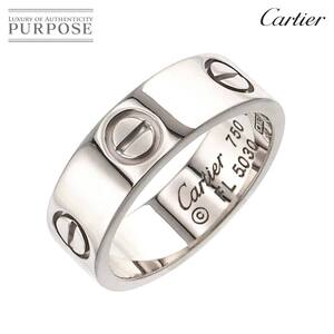 カルティエ Cartier ラブ #51 リング K18 WG ホワイトゴールド 750 指輪 LOVE Ring 90259809