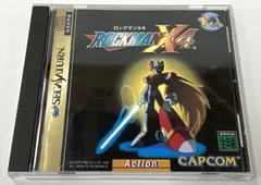 SEGA SATURN セガサターン ソフト　ロックマンX4 帯なし　カプコン セガ・エンタープライゼス テレビ ゲーム レトロ　【中古】【18-20241130-A501】【併売商品】