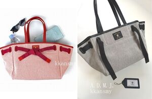  A.D.M.J.エーディーエムジェイ*CANVAS CONCULUSION TOTEBAGキャンバス コンクルージョントートバッグ