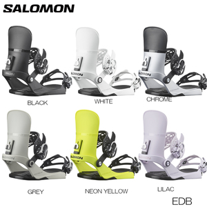 新品未使用 24-25 SALOMON BINDING EDB GREY M 安心保証 即日発送 土日祝発送OK