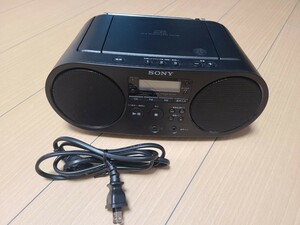 【動作良好】2021年製　SONY CDラジオZS-S40　美品