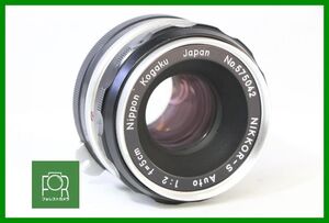 【同梱歓迎】実用■NIKON 非Ai NIKKOR-S 5cm F2 575042■2732