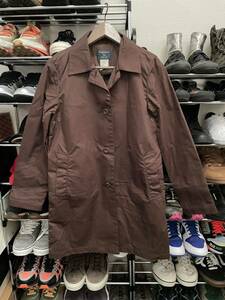 定番　ウールリッチ　ステンカラーコート　M ブラウン　茶色　brown WOOLRICH トレンチコート